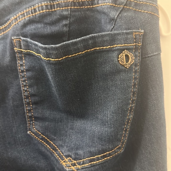 New Democracy Indigo Wash "Ab"solution® Straight Leg Jean size 4 - Picture 11 of 12